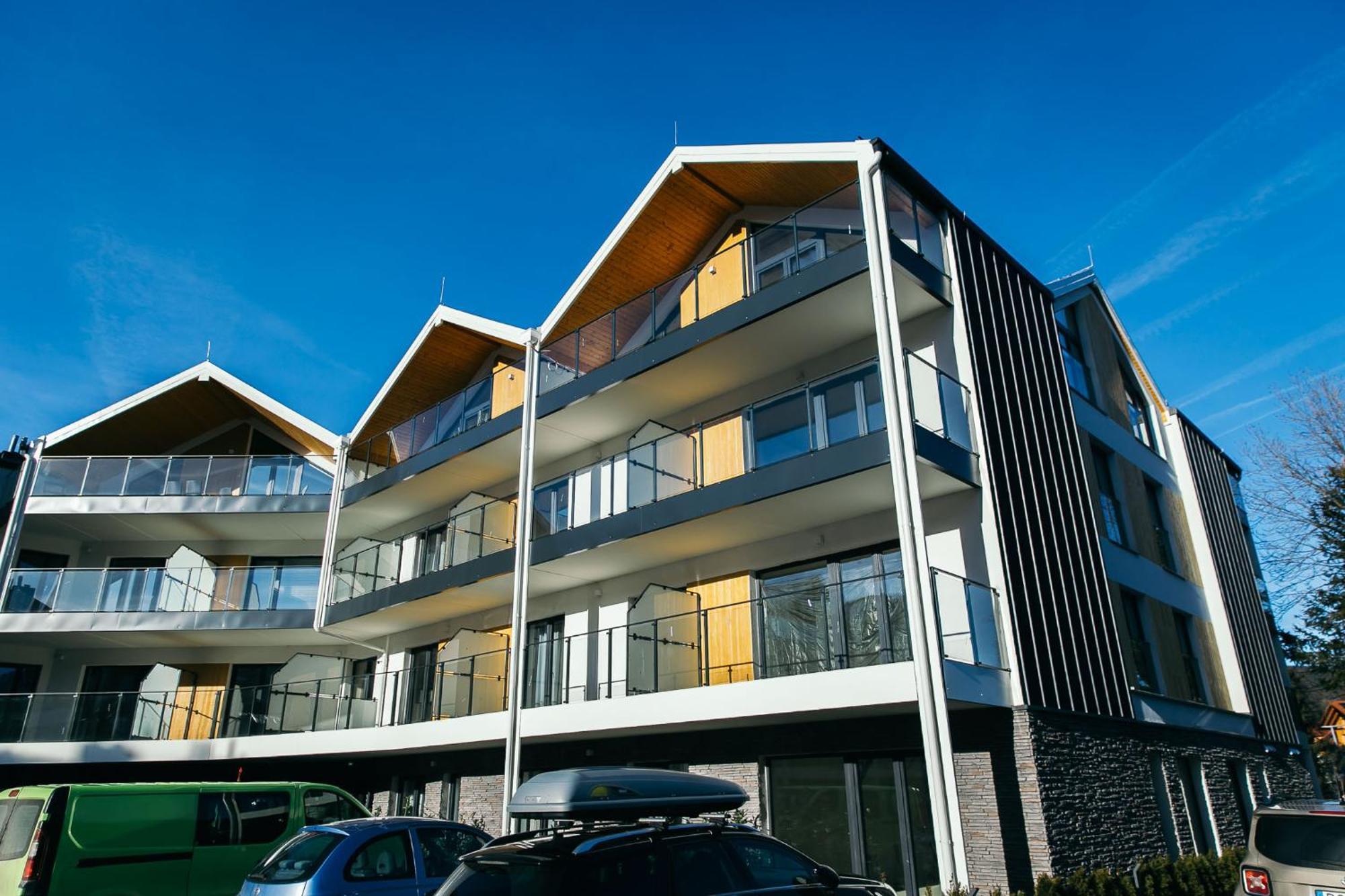 Apartament Uroczy Belle View 斯克拉斯卡波伦巴 外观 照片