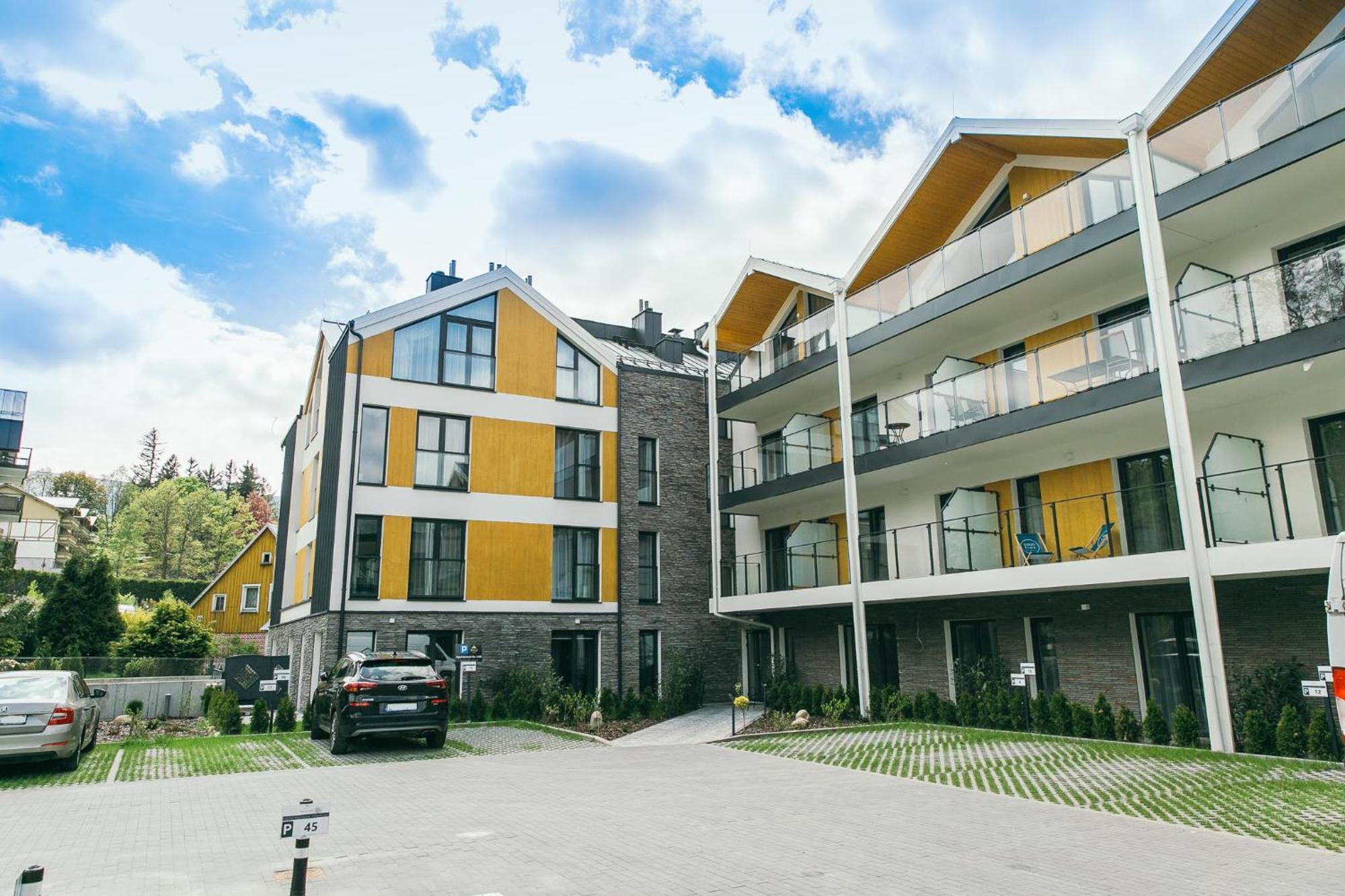 Apartament Uroczy Belle View 斯克拉斯卡波伦巴 外观 照片